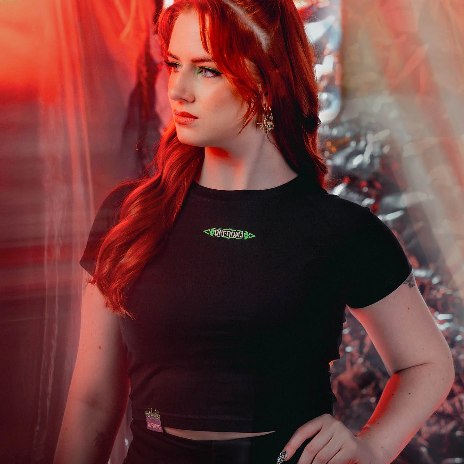 Defqon.1 Raaglan Baby tee - Image 4