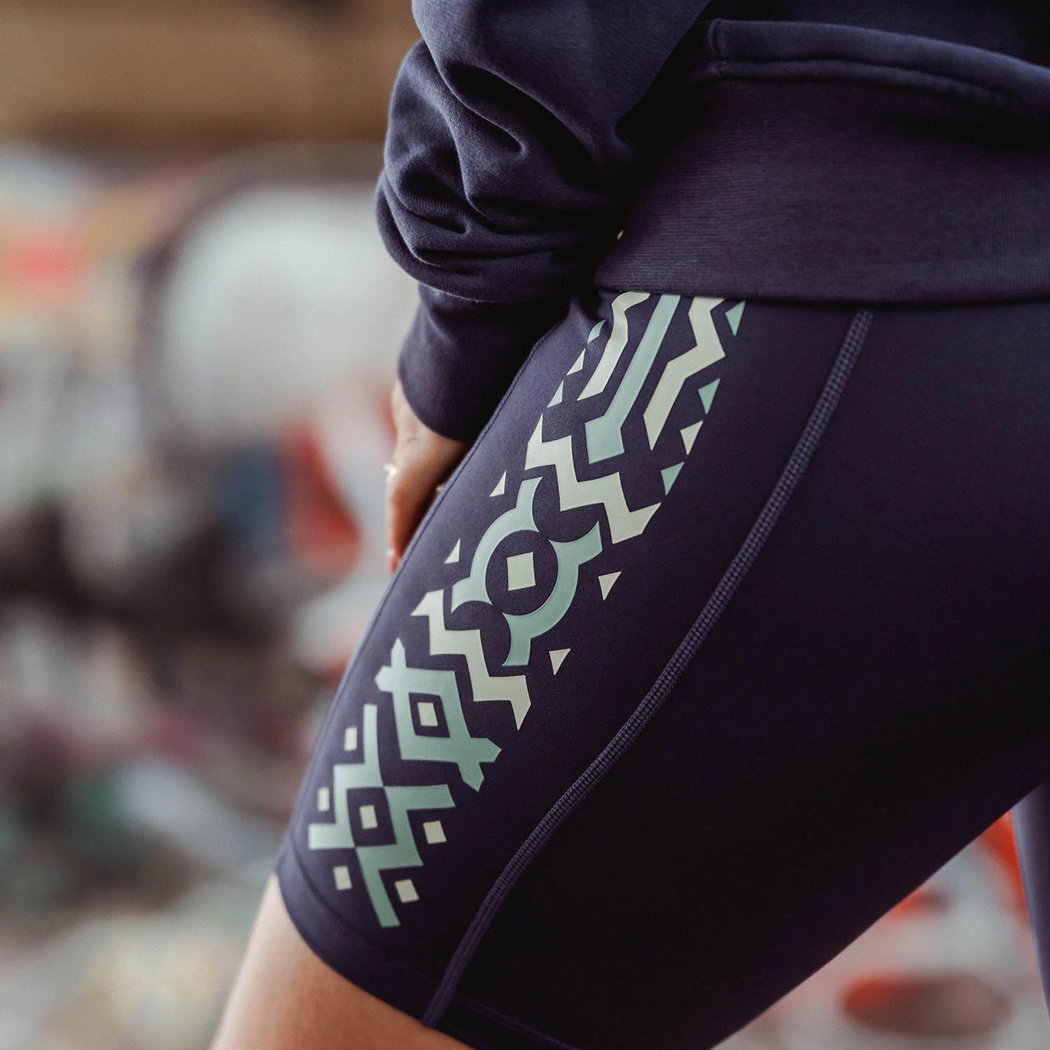 Defqon.1 Indigo biker shorts - Image 3