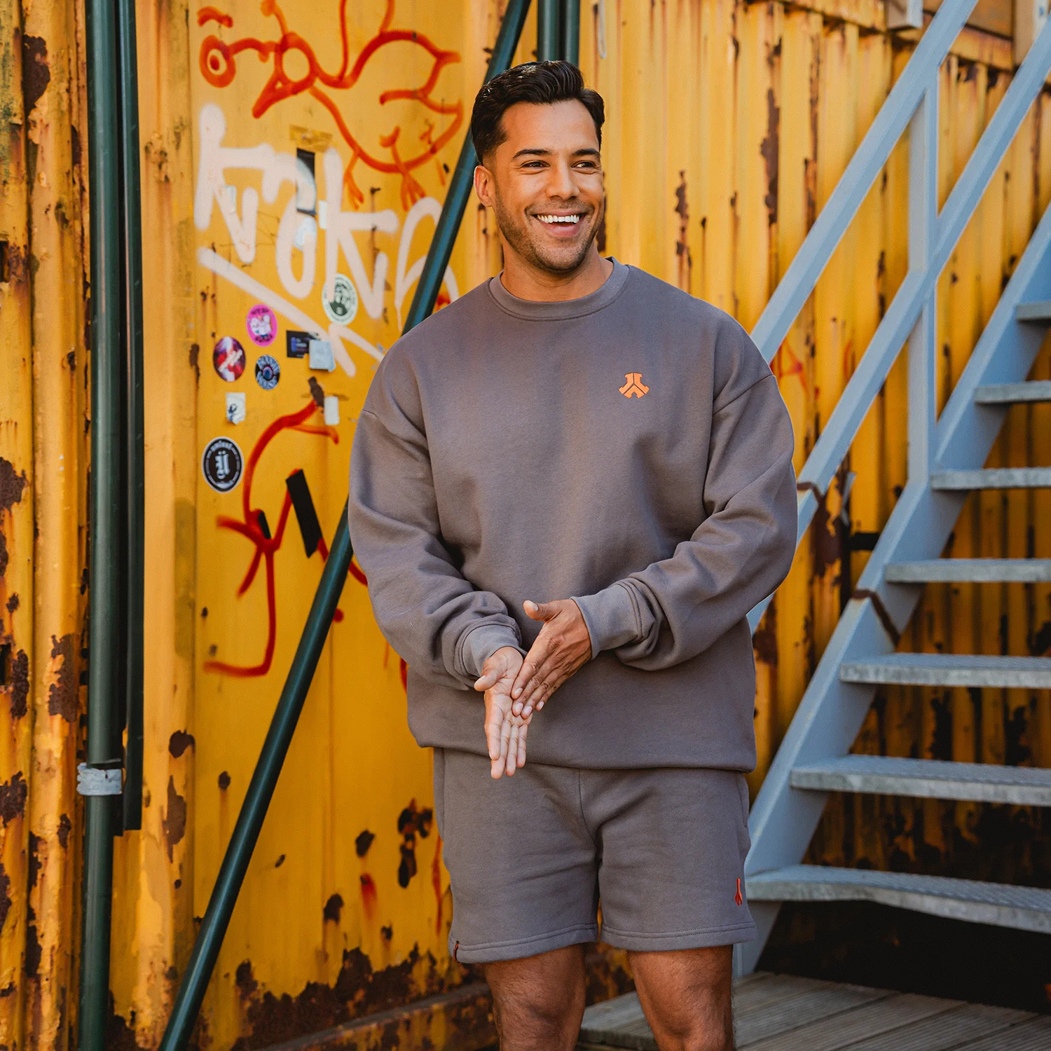 Defqon.1 Essential Mole Grey Crewneck - Image 2