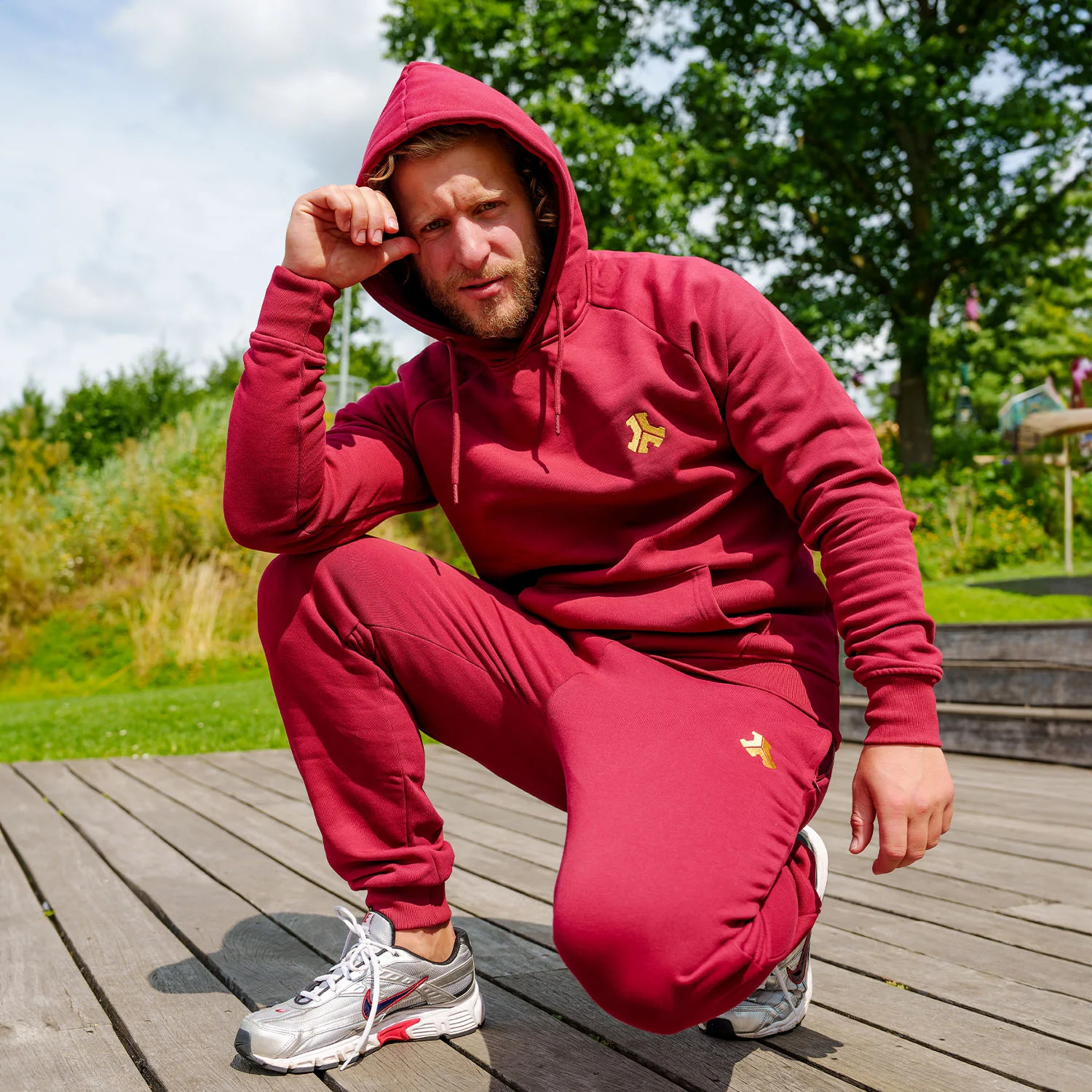 Defqon.1 Essential bordeaux hoodie - Image 3