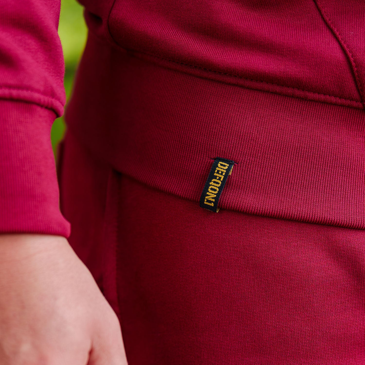 Defqon.1 Essential bordeaux hooded zip - Image 3