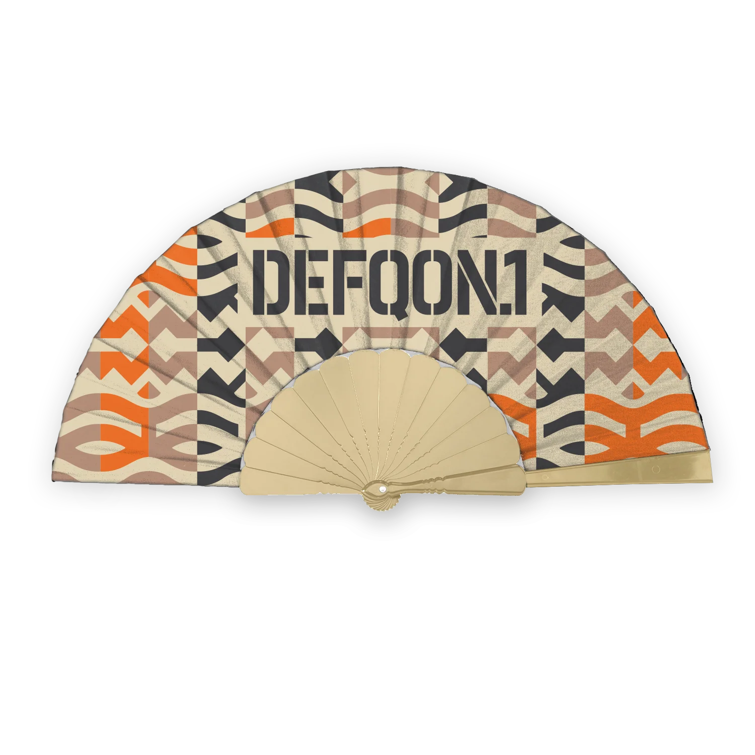 Defqon.1 Beige Handfan