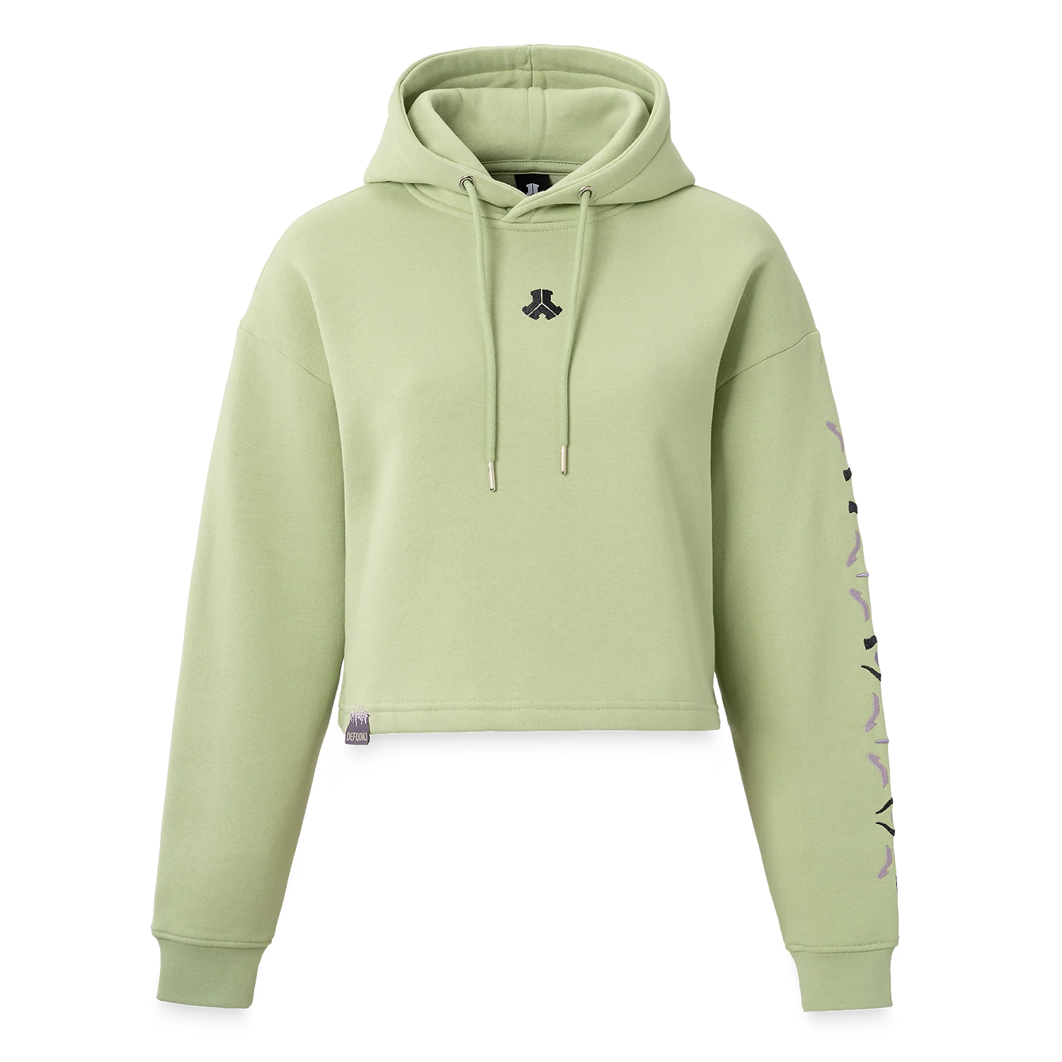 Defqon.1 Cropped Lime Hoodie