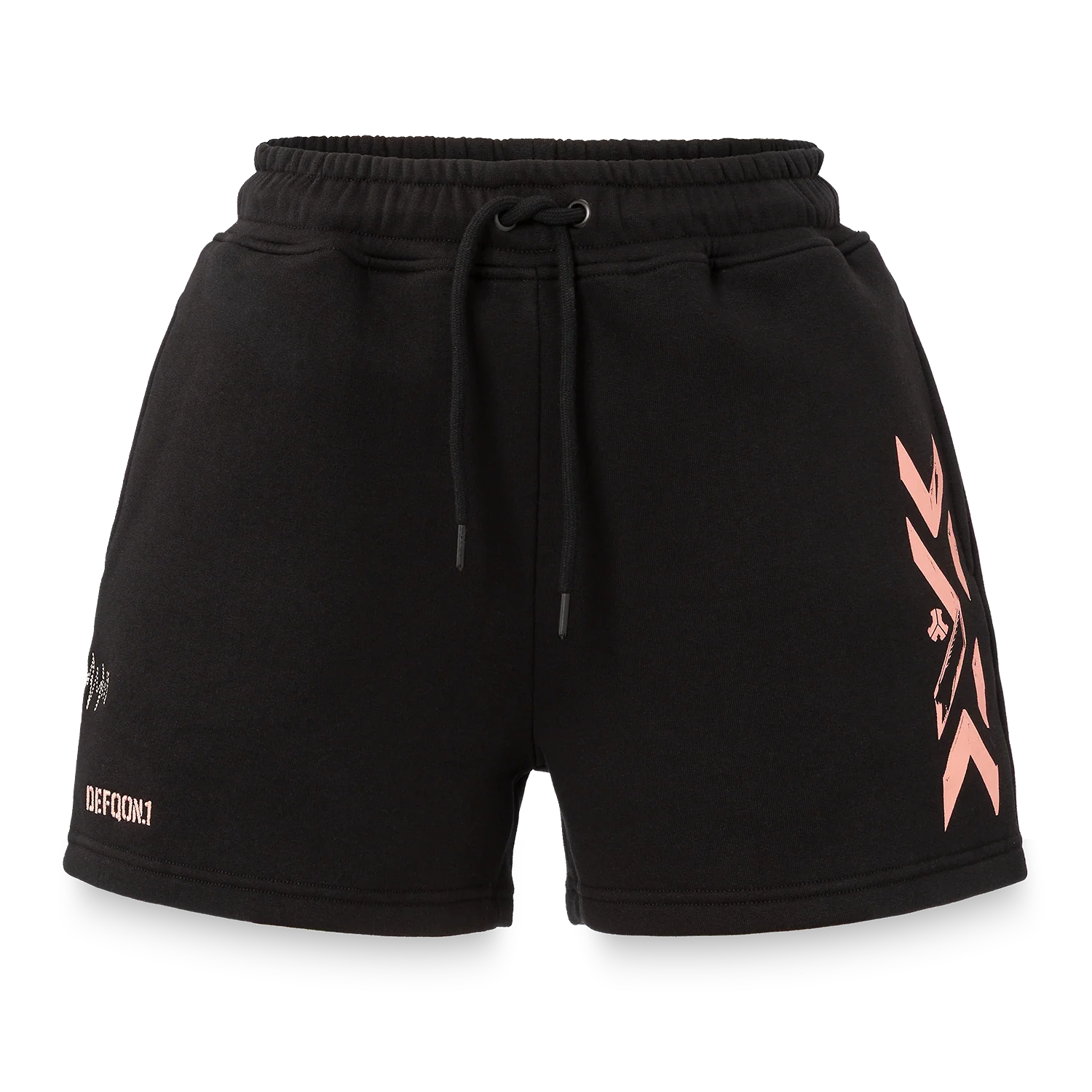 Defqon.1 Black and peach Jogging shorts