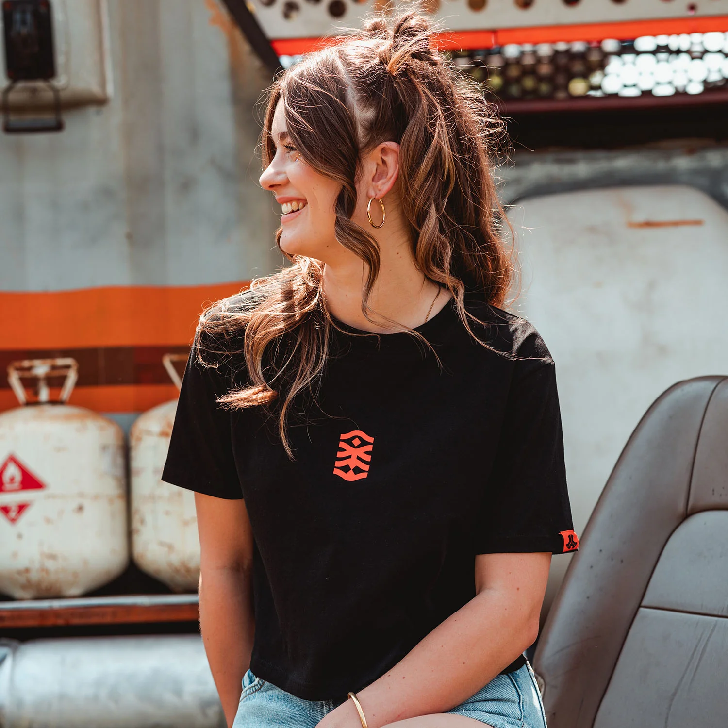 Defqon.1 Orange print short tee - Image 2