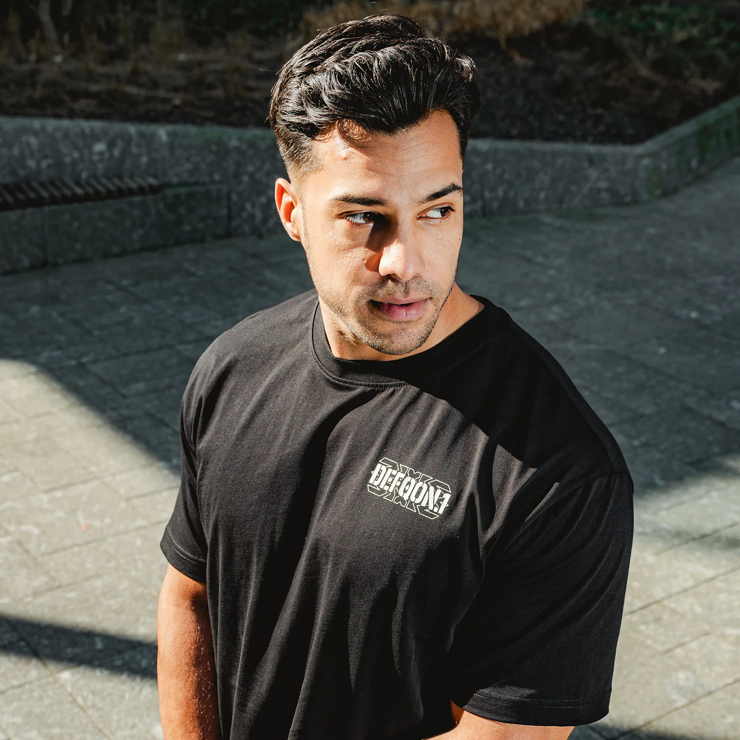 Defqon.1 Lime black Loose T-shirt - Image 3