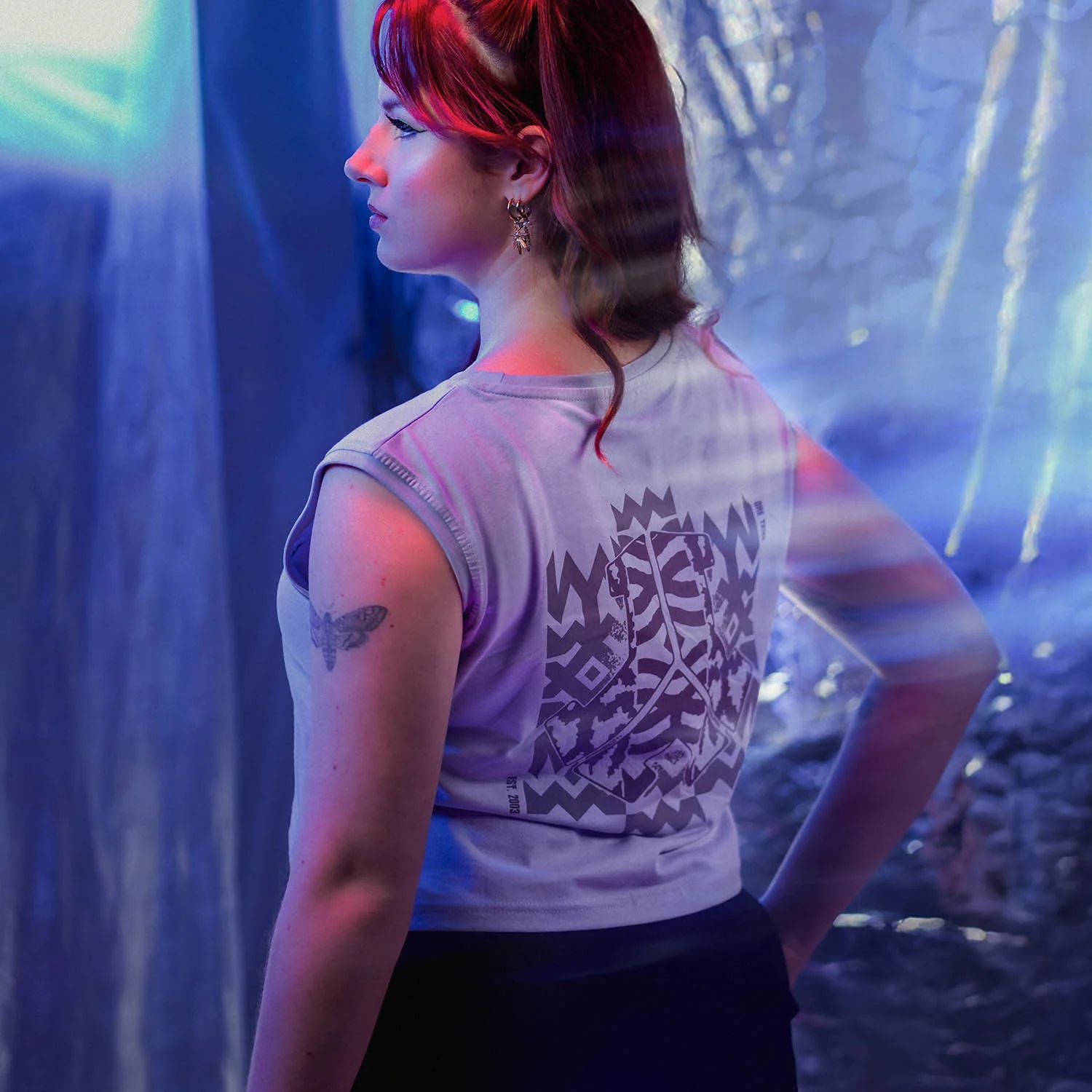 Defqon.1 Lila Boxy Tanktop - Image 2